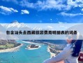 包含汕头去西藏旅游费用明细表的词条