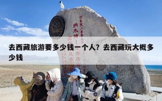 去西藏旅游要多少钱一个人？去西藏玩大概多少钱