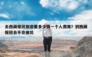 去西藏报团旅游要多少钱一个人费用？到西藏报团会不会被坑