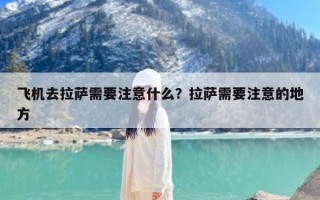 飞机去拉萨需要注意什么？拉萨需要注意的地方