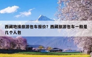 西藏地接旅游包车报价？西藏旅游包车一般是几个人包