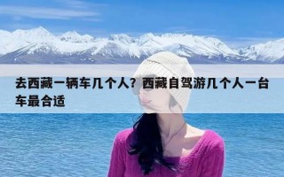 去西藏一辆车几个人？西藏自驾游几个人一台车最合适