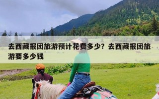 去西藏报团旅游预计花费多少？去西藏报团旅游要多少钱