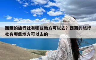 西藏的旅行社有哪些地方可以去？西藏的旅行社有哪些地方可以去的