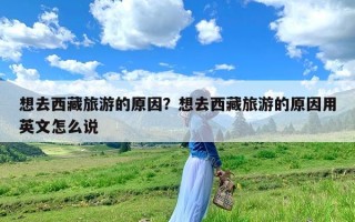 想去西藏旅游的原因？想去西藏旅游的原因用英文怎么说