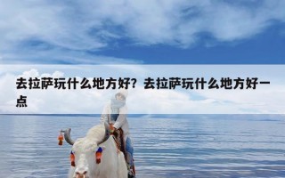 去拉萨玩什么地方好？去拉萨玩什么地方好一点