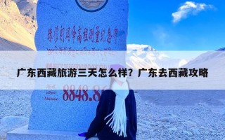 广东西藏旅游三天怎么样？广东去西藏攻略