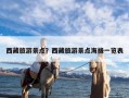 西藏旅游景点？西藏旅游景点海拔一览表