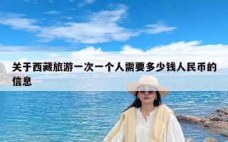 关于西藏旅游一次一个人需要多少钱人民币的信息