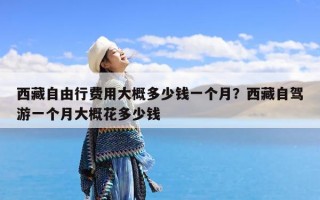 西藏自由行费用大概多少钱一个月？西藏自驾游一个月大概花多少钱