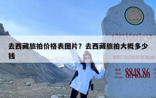 去西藏旅拍价格表图片？去西藏旅拍大概多少钱