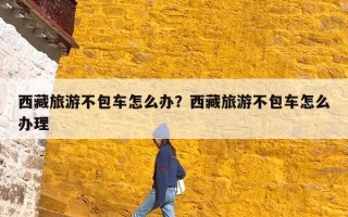 西藏旅游不包车怎么办？西藏旅游不包车怎么办理