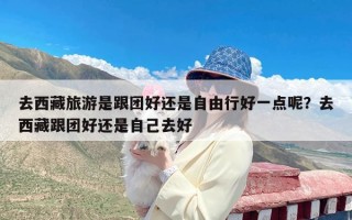 去西藏旅游是跟团好还是自由行好一点呢？去西藏跟团好还是自己去好