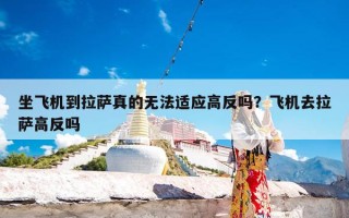 坐飞机到拉萨真的无法适应高反吗？飞机去拉萨高反吗
