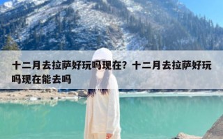 十二月去拉萨好玩吗现在？十二月去拉萨好玩吗现在能去吗