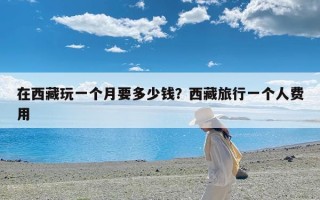 在西藏玩一个月要多少钱？西藏旅行一个人费用