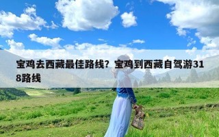 宝鸡去西藏最佳路线？宝鸡到西藏自驾游318路线