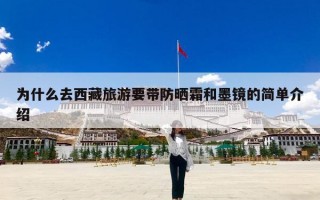 为什么去西藏旅游要带防晒霜和墨镜的简单介绍