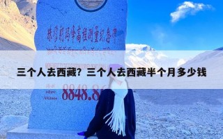 三个人去西藏？三个人去西藏半个月多少钱