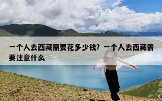 一个人去西藏需要花多少钱？一个人去西藏需要注意什么