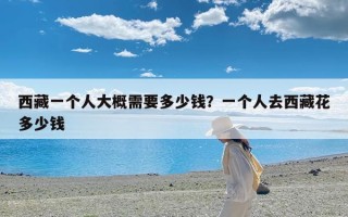 西藏一个人大概需要多少钱？一个人去西藏花多少钱