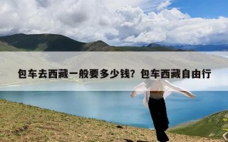 包车去西藏一般要多少钱？包车西藏自由行