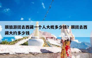 跟旅游团去西藏一个人大概多少钱？跟团去西藏大约多少钱