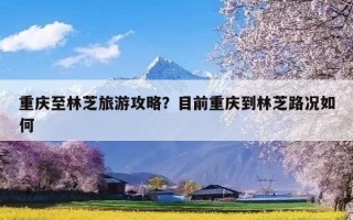 重庆至林芝旅游攻略？目前重庆到林芝路况如何