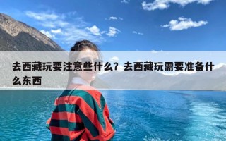 去西藏玩要注意些什么？去西藏玩需要准备什么东西