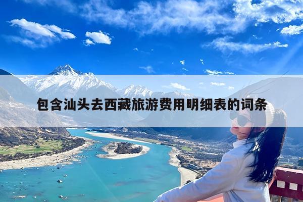 包含汕头去西藏旅游费用明细表的词条
