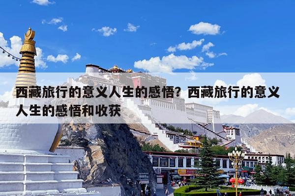 西藏旅行的意义人生的感悟?西藏旅行的意义人生的感悟和收获
