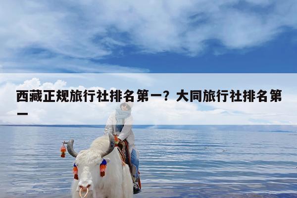 西藏正规旅行社排名第一?大同旅行社排名第一