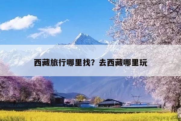 西藏旅行哪里找?去西藏哪里玩